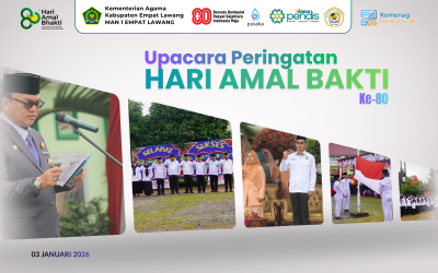 MAN 1 Empat Lawang Ambil Peran dalam Upacara HAB Kemenag RI ke-80