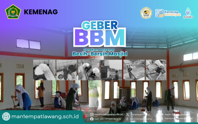 Wujudkan Lingkungan Ibadah yang Nyaman, MAN 1 Empat Lawang Aksi